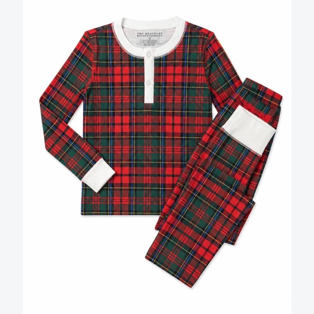 Beaufort Bonnet Company size 8 Paces Mill Plaid sleepwear